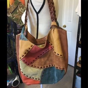 FOSSIL hobo Genuine leather purse not authentic